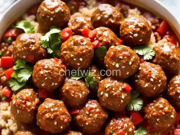 Instant Pot Mexican-Style Meatballs and Quinoa
