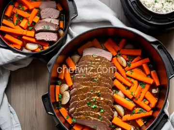 Instant Pot Pork Loin with Carrots and Onions