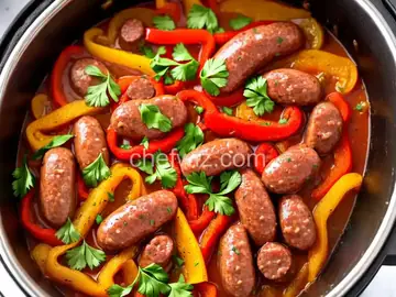 Instant Pot Sausage and Peppers