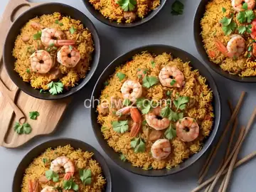 Instant Pot Shrimp Biryani