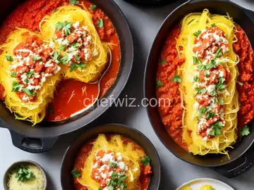 Instant Pot Spaghetti Squash with Marinara