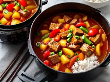 Instant Pot Sweet and Sour Pork