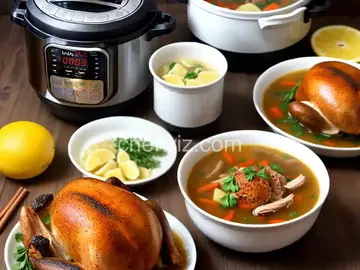 Instant Pot Turkey Stock