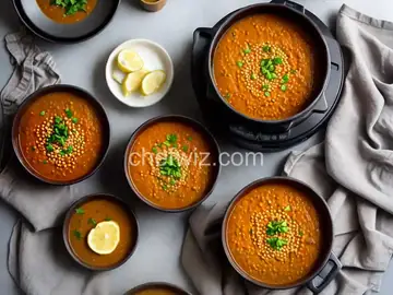 Instant Pot® Turkish Red Lentil Soup with Aleppo Pepper Oil