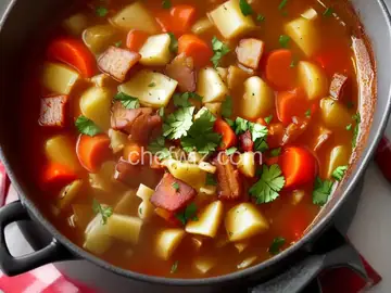 Irish Bacon And Cabbage Soup