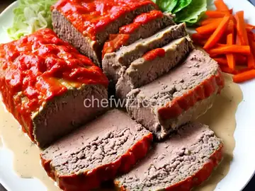 Irish Meatloaf with Cabbage Cream Sauce
