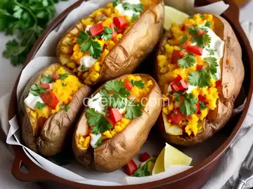 Irish Stuffed Baked Potato