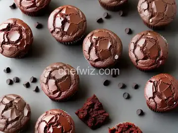 Irresistible Double Chocolate Muffins