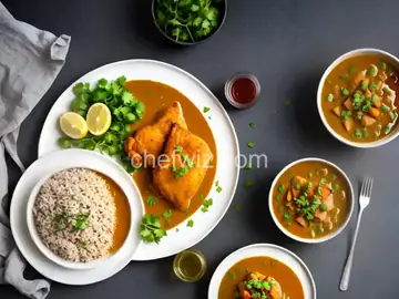 Island Fry Chicken with Ginger Gravy