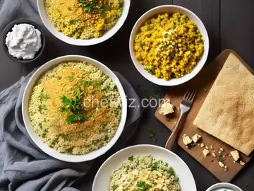 Israeli Couscous and Cheese