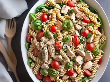 Italian Chicken Pasta Salad