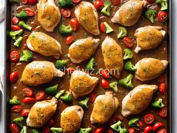 Italian Chicken Sheet Pan Supper