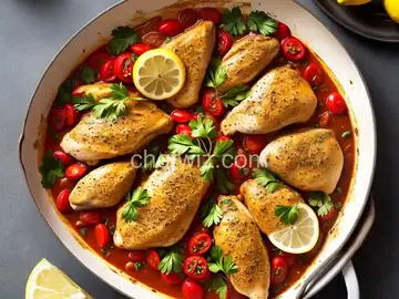 Italian Chicken with Garlic and Lemon