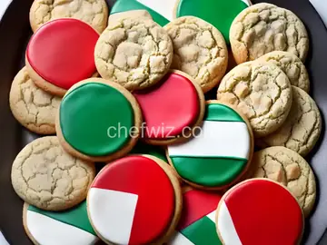 Italian Flag Cookies