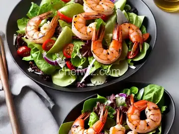 Italian Grilled Shrimp Salad