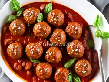 Italian Meatballs in Vodka Sauce
