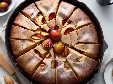 Italian Plum and Almond Cake