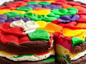 Italian Rainbow Cookie Cake