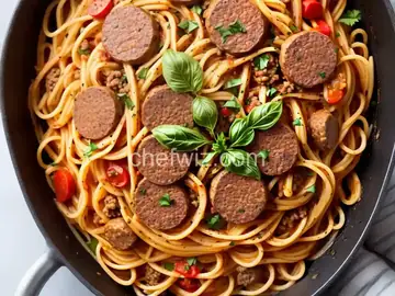 Italian Sausage Spaghetti