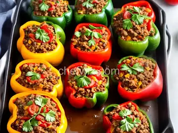 Italian Sausage Stuffed Peppers