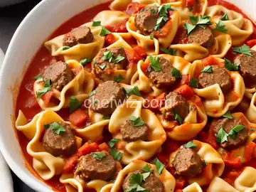 Italian Sausage Tortellini Bake