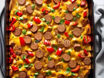Italian Sausage and Pepper Strata