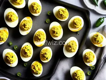 Jalapeno Bacon Cheddar Deviled Eggs