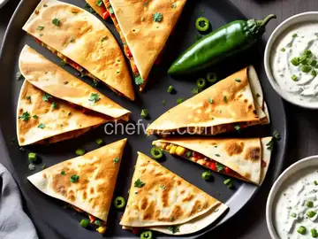 Jalapeno Popper Quesadillas