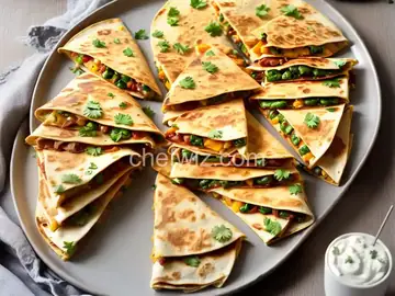 Jalapeno and Canadian Bacon Breakfast Quesadillas