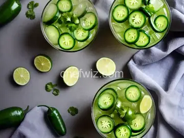 Jalapeno and Cucumber Margarita