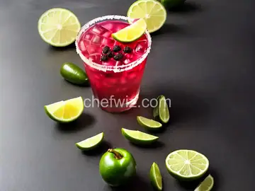 Jalapeño Blackberry Margarita