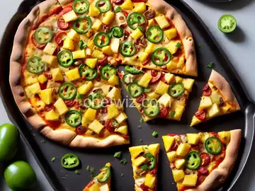 Jalapeño-Pineapple Pizza