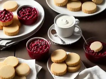 Jam Shortbread