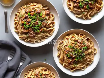 Jammy Onion and Miso Pasta