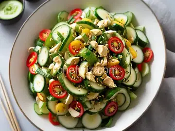 Japanese Cucumber Salad (Sunomono)