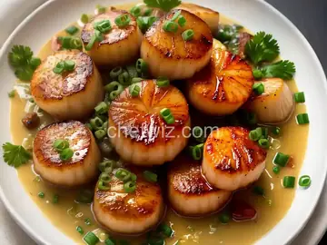 Japanese Miso Butter Scallops