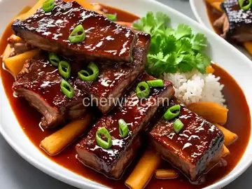 Japanese-Style Braised Pork Ribs