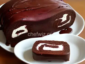 Jenny's Birthday Chocolate Swiss Roll