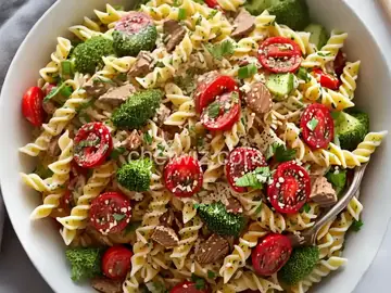Jenny's High-Protein Pasta Salad