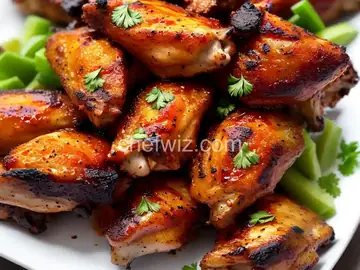 Jerk Grilled Chicken Wings