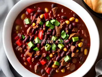 Jerre's Black Bean and Pork Tenderloin Slow Cooker Chili