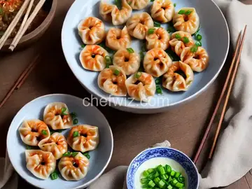 Jiaozi (Chinese Pork and Shrimp Dumplings)