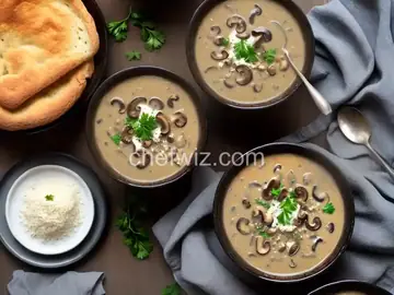 Joe's Homemade Mushroom Soup