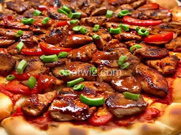 Johnsonville Flame Grilled Teriyaki Chicken Pizza