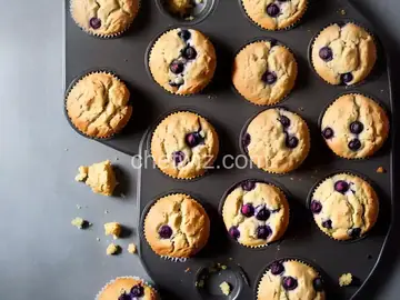 Jordan Marsh Style Blueberry Muffins