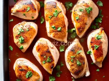 Juicy Chicken Breasts Baked from Frozen