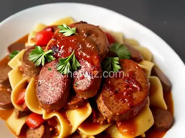 Julie's Sausage Scallopini