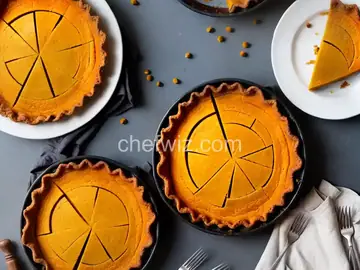 Kabocha Squash Pie with Spiced Crust