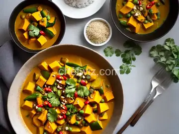 Kabocha Squash Red Curry
