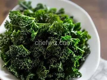 Kale Chips in the Microwave